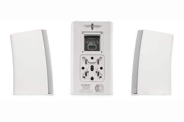 QSC Acoustic Design Series 4.5" 2-Way 50W Surface-Mount Loudspeaker (Pair, White) - AD-S4T-WH - Creation Networks