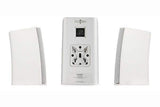 QSC Acoustic Design Series 6.5" Two-Way Surface Mount IP54 Passive Loudspeakers (Pair, White) - AD-S6-WH - Creation Networks