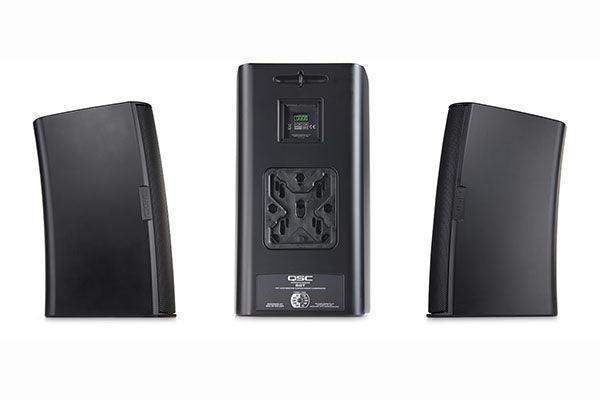 QSC Acoustic Design Series 8" 2-Way 200W Surface-Mount Loudspeaker (Single, Black) - AD-S8T-BK - Creation Networks