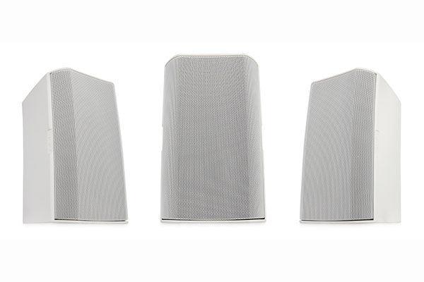 QSC AcousticDesign Series 5.25" 2-Way 100W Surface-Mount Loudspeaker (Pair, White) - AD-S5T-WH - Creation Networks