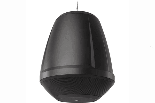 QSC AD-P.HALO 6.5-inch, Integrated SUB-SAT Pendant Loudspeaker - AD-P.HALO-BK - Creation Networks