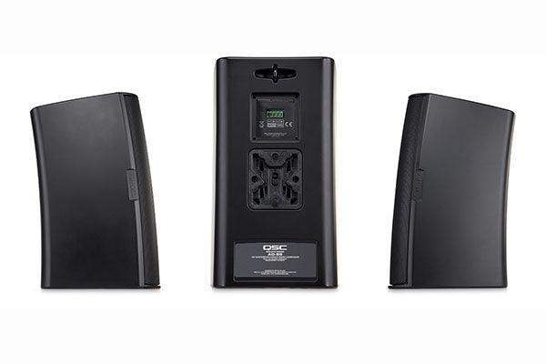 QSC AD-S6 AcousticDesign Series 6.5" Two-Way Surface Mount IP54 Passive Loudspeakers (Pair, Black) - AD-S6-BK - Creation Networks