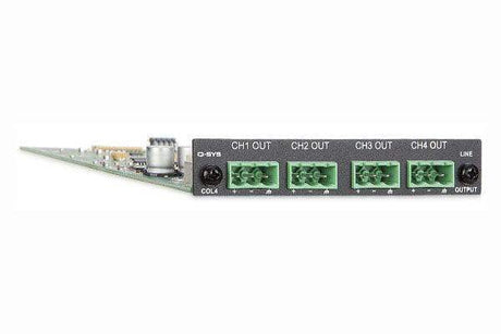 QSC Analog Line Output Card - COL4 - Creation Networks