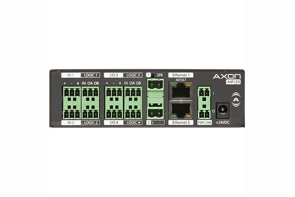 QSC Attero Tech Axon AES67 Networked Audio Connectivity Interface - A4FLEX - Creation Networks