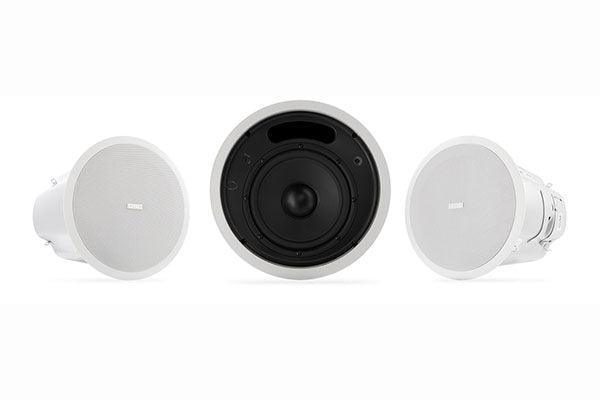 QSC Ceiling Mount Subwoofer System (White) - AD-C81TW-WH - Creation Networks