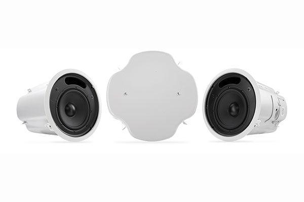 QSC Ceiling Mount Subwoofer System (White) - AD-C81TW-WH - Creation Networks