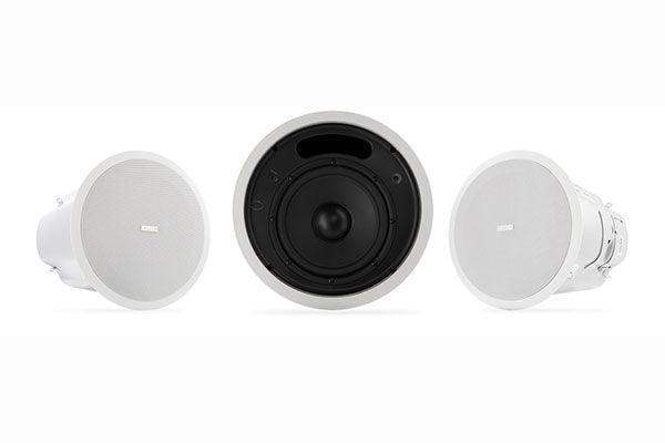 QSC Ceiling Mount Subwoofer System (White) - AD-C81Tw-WH - Creation Networks
