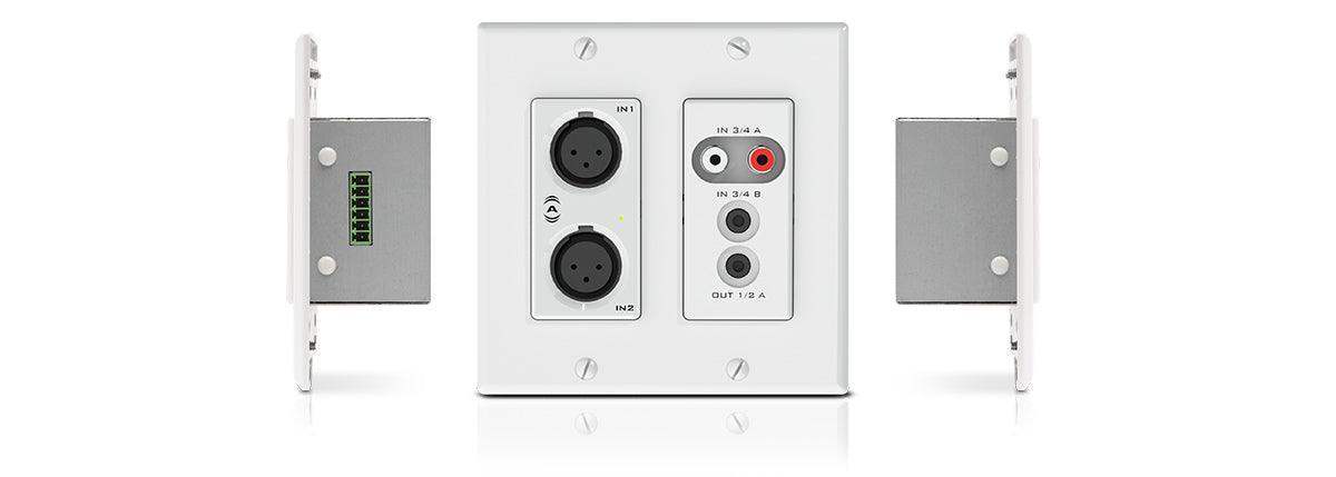 QSC Dante™ Networked Audio Wall Plate (Attero Tech) - unD6IO - Creation Networks