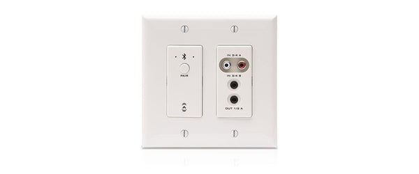 QSC Dante™ Networked Audio Wall Plate w/ Bluetooth (Attero Tech) - unD6IO-BT - Creation Networks