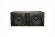 QSC Dual 18in Passive Subwoofer (Black) - GP218-sw-BK - Creation Networks
