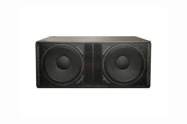 QSC Dual 18in Passive Subwoofer (Black) - GP218-sw-BK - Creation Networks