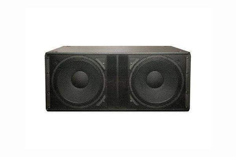 QSC Dual 18in Passive Subwoofer (Black) - GP218-sw-BK - Creation Networks