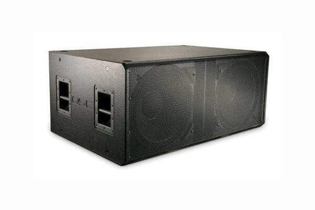 QSC Dual 18in Passive Subwoofer (Black) - GP218-sw-BK - Creation Networks