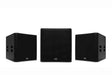 QSC E118SW E-Series 18" Passive Subwoofer (Black) - E118SW-BK - Creation Networks