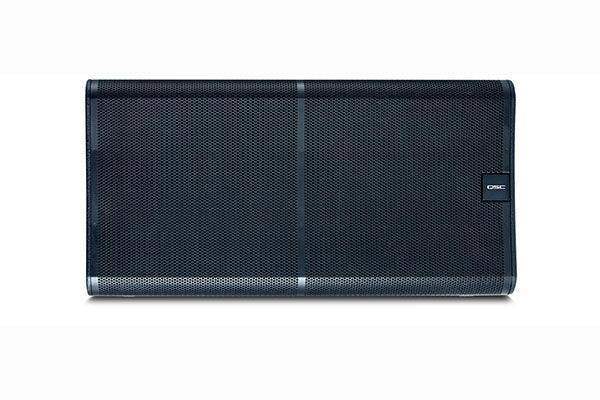 QSC Flyable cinema subwoofer, 8 x M10 suspension points, dual 18" 800 W transducers, 101 dB sensitivity - SB-218F - Creation Networks