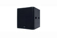 QSC Flyable cinema subwoofer, 8 x M10 suspension points, single 18" 800 W transducer, 98 dB sensitivity - SB-118F - Creation Networks