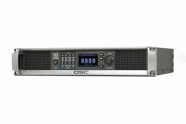 QSC Four-Channel Network Amplifier for the Q-SYS Ecosystem - CX-Q 8K4 Audio Amplifiers QSC