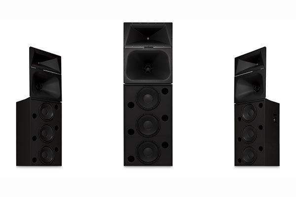 QSC High power, bi or tri-amp, 3-way, 4x15", consists of 2 x LF-4215 and MH-1075C components - SC-443C - Creation Networks