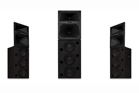 QSC High power, bi or tri-amp, 3-way, 4x15", consists of 2 x LF-4215 and MH-1075C components - SC-443C - Creation Networks
