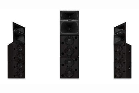 QSC High power, tri or quad-amp, 4-way, 4x15", consists of 2x LF-4215 and MHV-1090 components - SC-444 - Creation Networks