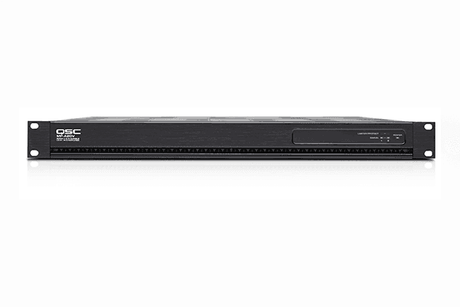 QSC MP-A20V 400W FlexAmp Hi/Lo-Z 2-Channel Amplifier, 2x 200W Power, Highpass Filter Per Channel - Creation Networks