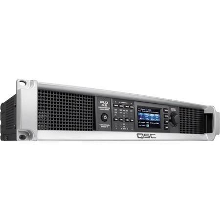 QSC PLD4.2 Multi-Channel System Processing Amplifier, >10k Input Impedance, Female XLR Input / NL4 Output Connector - Creation Networks