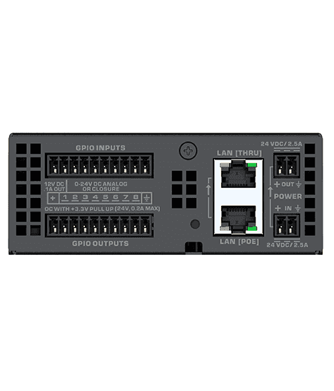 QSC Q-SYS QIO-GP8x8 Network GPIO expander for Q-SYS Room Control QSC