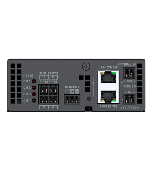 QSC QIO-IR1x4 Infrared Q-SYS Network I/O Expander - Creation Networks