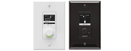 QSC Single-Gang networked audio controller (Attero Tech) - C1 - Creation Networks