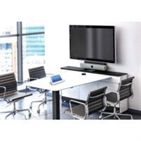 Salamander D1/338AM1/SN/BO/BK Unifi Huddle 3-5 pr cabinet Sienna-Black Oak veneer Single Mount - Creation Networks