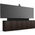Salamander D1/367AM2/BL/WE 6-Bay Low Profile wall cabinet Single Mount & Camera Belin/Wenge - Creation Networks