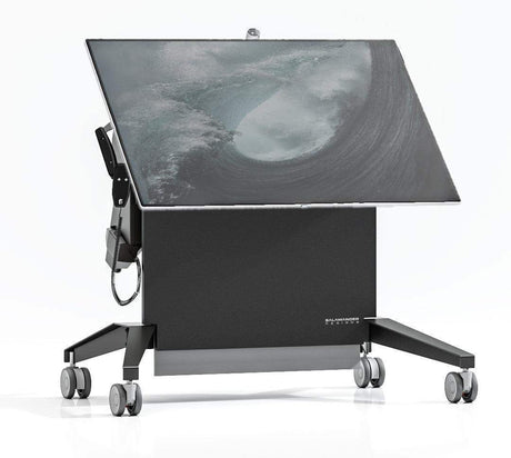 Salamander Electric Lift & Tilt, Mobile Stand for Surface Hub 2S 50″, Gray - Creation Networks