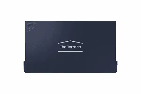 Samsung VG-SDC75G/ZA 75" The Terrace Outdoor TV Dust Cover - Supports TV - Rectangular - Dust Resistant, Dirt Resistant - Polyester - Dark Gray Displays Samsung