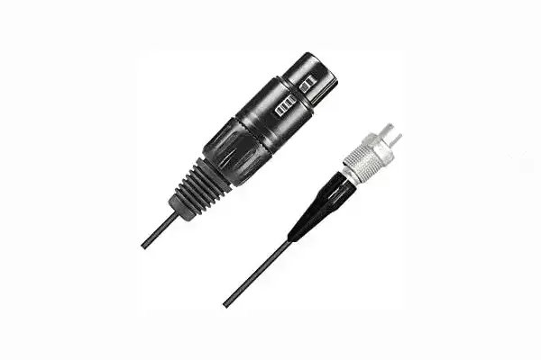 Sennheiser AC50-1 Adapter cable: special 3-pin connector to female XLR. For use with 2000 / 3000 / 5000 Series components, 4.11 ft (1.5m) Microphones Sennheiser