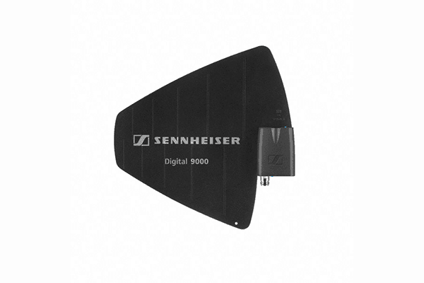 Sennheiser AD 9000 A1-A8 Receiving antenna, active, directional, N connection, 3/8" mounting thread 470-638 MHz - Creation Networks