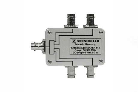 Sennheiser ASP 114 Single four-way antenna splitter, passive - 003423 - Creation Networks