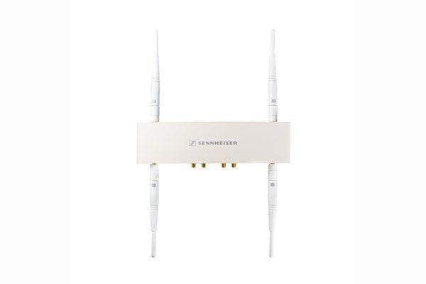 Sennheiser AWM 4 Antenna wall mount, metal housing, white, including 4 rod antennas - 507358 - Creation Networks