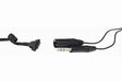 Sennheiser CABLE II-X3K1-P48 Straight copper cable with short coiled part for minimum structure born noise with XLR-3 connector and 6,3 mm (¼”) jack with P48, 2m - 505783 - Creation Networks