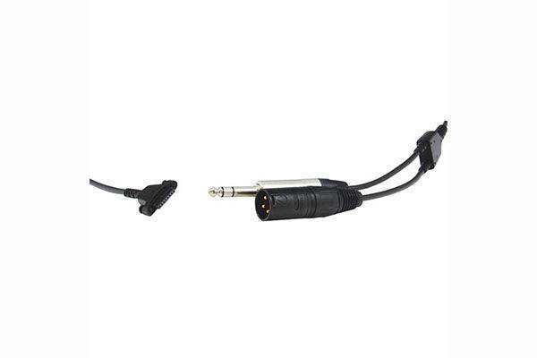 Sennheiser CABLE-II-X3K1  Straight copper cable with short coiled part for minimum structure born noise, XLR-3 connector and 1/4" jack plug, 2m - 505782 - Creation Networks