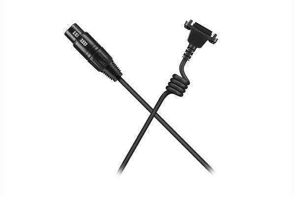 Sennheiser CABLE II-X4F Straight copper cable with coiled segment to eliminate structure born noise. Reinforced with Aramid for improved durability. XLR-4F connector, 2m - 505784 Microphones Sennheiser
