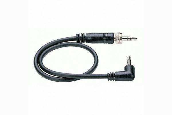 Sennheiser CL 1-N Line output cable for EK100G3 with 1/8 in. miniplug to 3.5mm threaded ew connector - 005022 Microphones Sennheiser