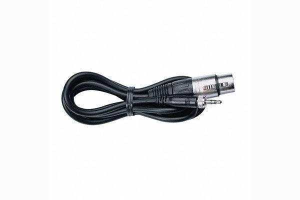 Sennheiser CL 2 Line cable for ew bodypack transmitters, female XLR to 3.5mm threaded ew connector - 004840 Microphones Sennheiser