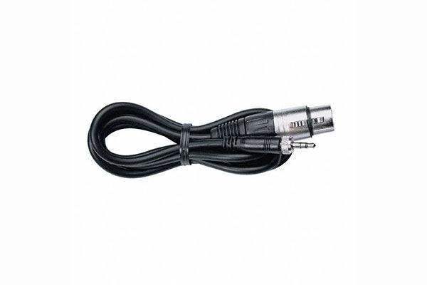 Sennheiser CL 2 Line cable for ew bodypack transmitters, female XLR to 3.5mm threaded ew connector - 004840 - Creation Networks