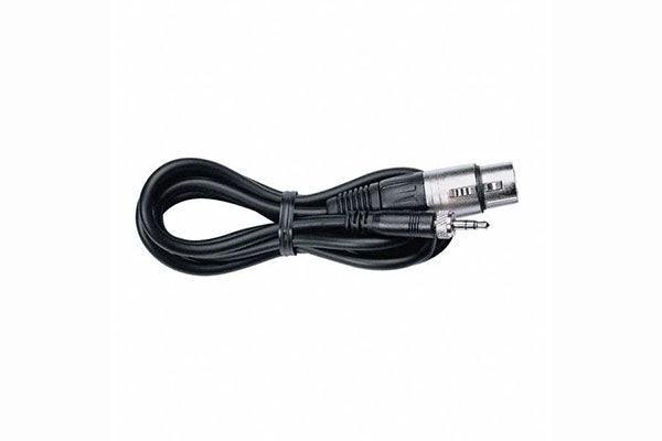 Sennheiser CL 2 Line cable for ew bodypack transmitters, female XLR to 3.5mm threaded ew connector - Creation Networks