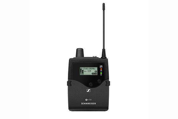 Sennheiser EK IEM G4-A1 Stereo bodypack receiver. Includes (1) pair of IE4 earbuds, frequency range:A1 (470 - 516 MHz) - 509621 - Creation Networks