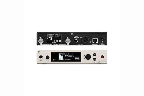 Sennheiser EM 300-500 G4-AW+ Rackmount true diversity receiver. GA3 rackmount included, frequency range: AW+ (470 - 558 MHz) - Creation Networks