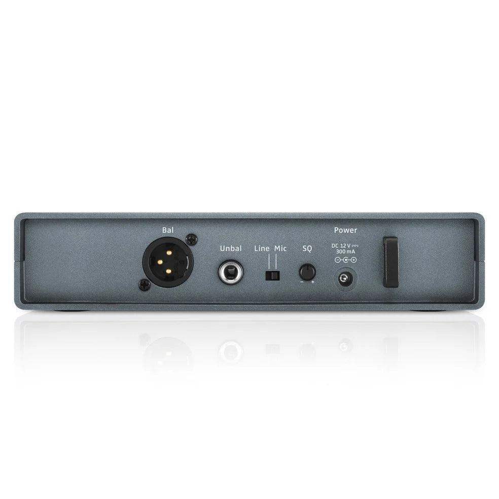 Sennheiser EM-XSW 1-A Table top receiver with internal, integrated antennas. 8 banks of 10 coordinated frequency presets, frequency range: A (548-572 MHz) - 507308 - Creation Networks