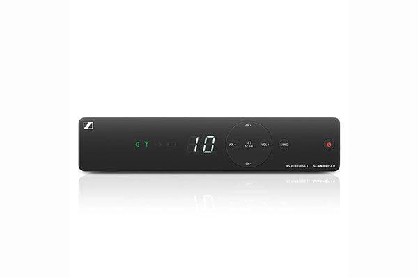 Sennheiser EM-XSW 1-A Table top receiver with internal, integrated antennas. 8 banks of 10 coordinated frequency presets, frequency range: A (548-572 MHz) - Creation Networks