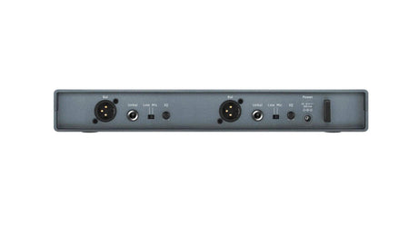 Sennheiser EM-XSW 1 DUAL-A Wireless receiver set. Includes (1) EM-XSW 1 DUAL stationary receiver with internal antennas and (1) NT 12-5 CW power supply, frequency range: A (548-572 MHz) - 508277 - Creation Networks