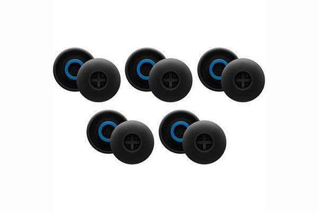 Sennheiser FOAM EAR ADAPTER “L” (5) Pairs of memory foam ear adapter in size large (blue identifier) for IE 40, IE 400 and IE 500 - 507493 - Creation Networks